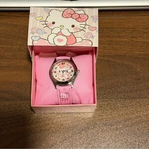 Hello Kitty Pink and White Kids Watch